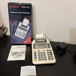 Canon P20-dx Vintage Calculator; Instruction Booklet; Ac Adapter; Tested. Fixed Price $20.00.