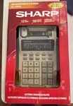 020825 Sharp El-1701c 12 Digit Desk Top Printing Calculator - New. Fixed Price $22.50.