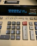 Sharp El-1197giii 10 Digit Large Display Gt Office Ribbon Printing Calculator. Fixed Price $31.12.