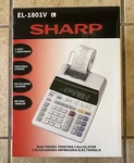 Brand New Sharp El-1801v L 12-digit 2-color Serial Printing Calculator Free Ship. Fixed Price $59.99.