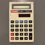 Vintage Casio Sl-300j Solar Calculator White - For Parts Or Repair. Fixed Price $1.99.
