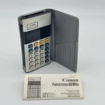 Canon Palmtronic Ld-8ms With Case & Instructions *no Power* - For Parts / Repair. Fixed Price $6.50.