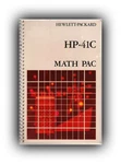 Original Spiral Bound User Manual For Vintage Calculator Hp-41c/cv/cx Math Pac. Fixed Price $19.95.