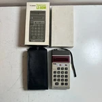 Vintage Canon Palmtronic Le-80m Beige Black Led Display Handheld Calculator. Fixed Price $49.49.