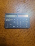 Radio Shack Micro-thin Solar Calculator Ec-408. Fixed Price $11.00.