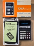 Toko Mini 8 Td-802d Vintage Calculator Very Clean In Box Working Well. Fixed Price $129.99.