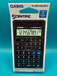 New Casio Fx-260 Solar Ii Scientific Calculator. Fixed Price $9.95.