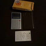 Vintage Sharp Elsi Mate El-826 Solar Cell Pocket Calculator (1980) With Case. Fixed Price $22.00.