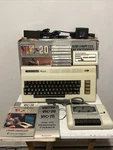 Commodore Vic-20 Vintage Home Computer W/ Box, Power Block, Manuals Games Tested. Fixed Price $149.99.