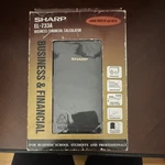 Sharp El-733a Business Financial Calculator Large Display Keys Battery. Fixed Price $15.00.