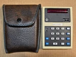 Commodore Minuteman 3 Vintage Calculator W/leather Pouch - Powers On -for Repair. Fixed Price $15.00.