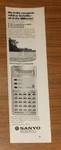 Rare Advertising Sanyo Cx 7250 H Calculator Marathon Pedometer 1979. Fixed Price $4.65.