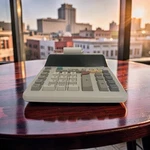 Sharp El-1801v Printing Calculator. Fixed Price $55.00.