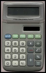 Royal Xe6 8 Digit Tiltable Display Calculator With Solar And Battery Power. Fixed Price $12.95.