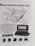 Casio Vintage Print Ad !! " Super Systemizer Sf-r20. Fixed Price $8.00.