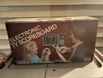 Vintage Radio Shack Electronic Tv Scoreboard Game Brand New. Includes Charger.. Fixed Price $22.50.