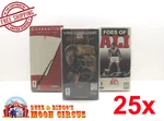 25x Panasonic 3do Cib Cardboard Game Box (size B)-clear Protective Protector. Fixed Price $30.98.