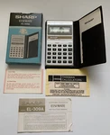 Sharp Elsi Mate El-309a Calculator Vintage Cib. Fixed Price $30.00.