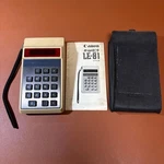 Canon Palmtronic Le-81 Calculator Working Product #aaf328. Fixed Price $165.15.