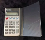 Radio Shack Solar Calculator Model Ec-460 Vintage With Case Works Great. Fixed Price $7.99.