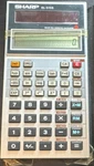 Sharp El-515s Scientific Handheld Calculator Regular Keys Lcd Display Solar Case. Fixed Price $10.00.