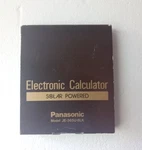 Vintage New -panasonic Je-365u-red Solar Powered Calculator .. Fixed Price $60.00.