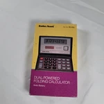 Radio Shack Original Calculator Ec-433 Dual Solar Battery. Free Shipping In Us. Fixed Price $24.70.