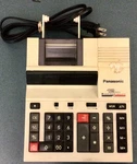 Panasonic Printing Calculator Model Je-656np 2 Color 12 Digits. Fixed Price $21.00.