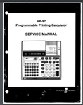 Hewlett-packard Hp 97 Programmable Calculator Service Manual 94pgs. Comb Bound. Fixed Price $25.99.