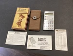 Nos New Vintage Sanyo Marathon Model Cx-7250h Electronic Calculator Pedometer. Fixed Price $50.00.
