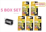 Casio Tr-18bk-3p Black Thermal Ink Ribbon Disc Title Printer 3 Pack X 5 Box Set. Fixed Price $106.00.
