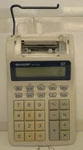 Sharp El-1701c 12 Digit Desk Top Printing Calculator - Vintage. Fixed Price $24.77.