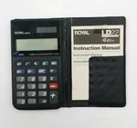 Royal Ld22 Ez Vue Calculator 8 Digit Solar And Battery Power W/ Manual. Fixed Price $14.98.