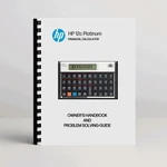 Hp 12c Platinum Owner S Handbook And Problem-solving Guide. Fixed Price $40.00.