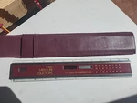 Early Vintage Calculator Ruler With Clock Lc-305 Logitech Free Shipping. Fixed Price $69.99.