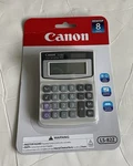 Canon Ls-82z Minidesk Handheld Calculator 8 Digit Desktop Lcd Solar And Battery. Fixed Price $9.99.