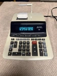 Sharp Compet Vx-2652h 12 Digit L Printing Electronic Calculator. Fixed Price $10.00.