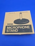 Radio Shack Desk Table Top Cast Iron Podium Microphone Stand 33-370a New Sealed. Fixed Price $77.99.
