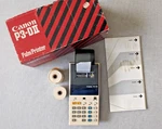 Canon P3-dii Palm Printer Calculator With Manual & Box Paper Japan. Fixed Price $19.90.