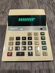 Vintage Sharp Elsi Mate El-8301 8 Digital Calculator Green Screen 100% Working. Fixed Price $36.00.