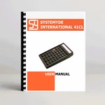 Systemyde Hewlett Packard Hp 41cl Calculator User Manual. Fixed Price $20.00.