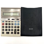 Parts/repair Sharp Compet Qs-2111 Electronic Calculator W/ Carrying Case - Japan. Fixed Price $32.49.