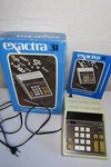 Texas Instruments Exactra 31 Electronic Calculator Ex-31 Complete With Manual. Fixed Price $47.99.