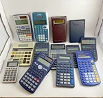 Lot Of 13 Calculators Texas Instruments & Casio. Fixed Price $39.99.