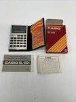 Boxed Casio Calculator Sl-801 With Case & All Its Paperwork. Fixed Price $9.99.