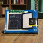 Vintage New Box Radio Shack Calculator Wallet Clock Dual Power 8 Digits. Fixed Price $16.00.