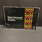 Vintage Texas Instruments Electronic Calculator Ti-3500 Works! Orig Box + Manual. Fixed Price $40.00.