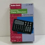 Vintage Radio Shack Ec-355 Battery Operated Personal Data Directory W/ Manual. Fixed Price $13.99.