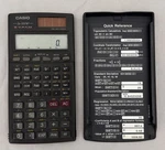 Casio Fx-300w Svpam Scientific Calculator Display 2 Way Solar Battery Powered. Fixed Price $9.00.