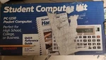 Sharp Pc-1250a Pocket Computer W Case Hand Book Original Box Not Working. Fixed Price $79.99.